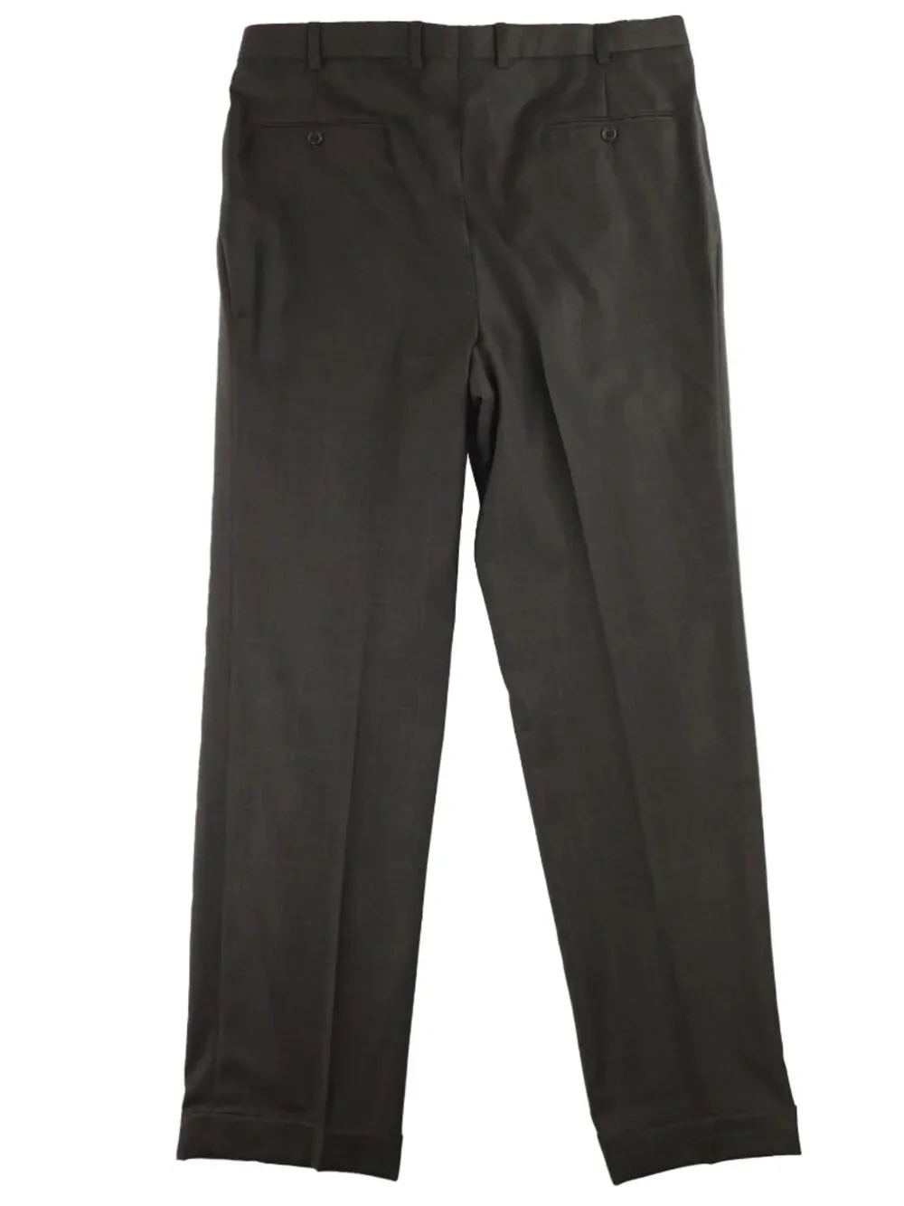 Burberry Vintage Mens Suit Jacket Pants Kensington Windowpane USA Wool 48L 38x32